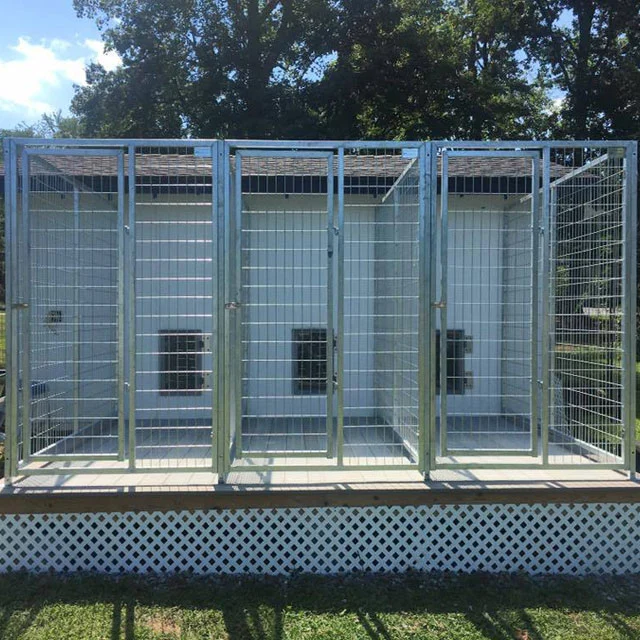 Dog Boarding Kennels Galvanized Steel Modular Dog Kennels for Sale